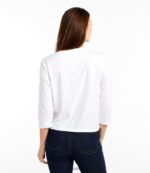 L.L.Bean vrouwen zaterdag shirt diep turkoois kleding VT0644639 - Image 3