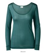 L.L.Bean vrouwen zijden pointelle sparren grenen kleding VT064517