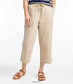 L.L.Bean vrouwen zongewassen broek antiek wit kleding VT0645755 - Image 2