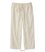 L.L.Bean vrouwen zongewassen broek antiek wit kleding VT0645755