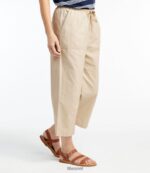 L.L.Bean vrouwen zongewassen broek antiek wit kleding VT0645755 - Image 4