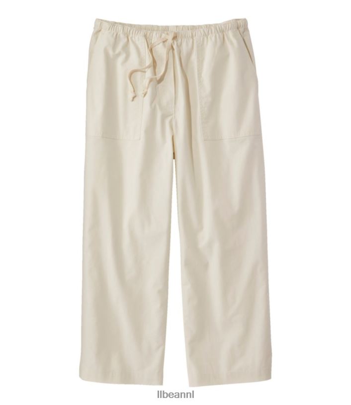 l_l_bean_vrouwen_zongewassen_broek_antiek_wit_kleding_vt0645755.jpg L.L.Bean vrouwen zongewassen broek antiek wit kleding VT0645755 - Image 1