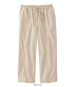 L.L.Bean vrouwen zongewassen broek kustbruin kleding VT0643094