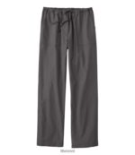 L.L.Bean vrouwen zongewassen canvas broek legering grijs kleding VT0646433
