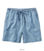 L.L.Bean vrouwen zongewassen korte broek medium wassing kleding VT0643121