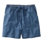 L.L.Bean vrouwen zongewassen korte broek steengewassen kleding VT064232