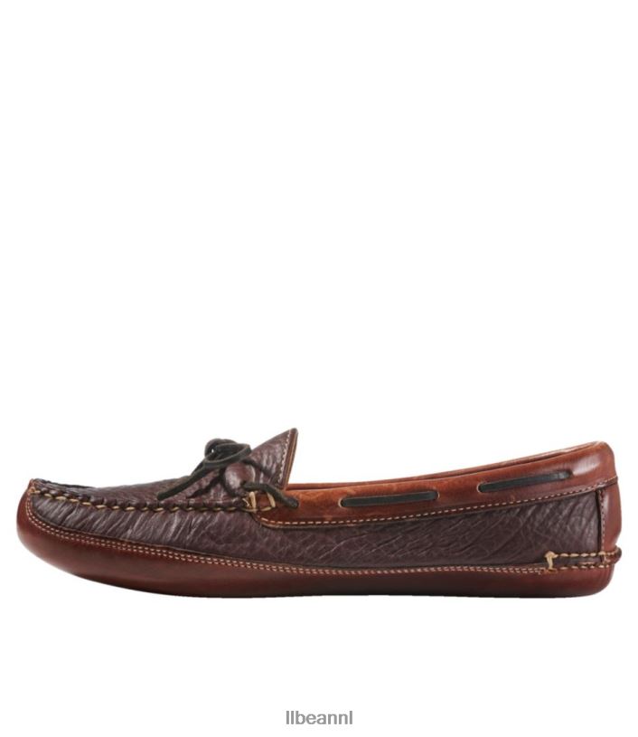 L.L.Bean x Double L Heren bison pantoffels met dubbele zool rozijn schoenen VT0641021 - Image 2