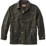 L.L.Bean x Double L Heren Hooglandjas van gewaxt katoen loden uitrusting voor buiten VT0643703