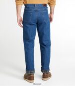 L.L.Bean x Double L Heren jeans steengewassen kleding VT064799 - Image 2