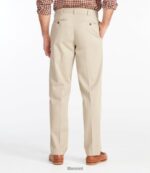 L.L.Bean x Double L Heren kreukvrije chino donker kaki kleding VT0646625 - Image 3