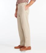 L.L.Bean x Double L Heren kreukvrije chino donker kaki kleding VT0646625 - Image 4