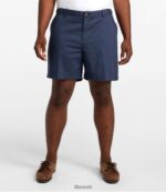 L.L.Bean x Double L Heren kreukvrije chinoshort koolstof marine kleding VT0643145 - Image 5