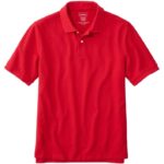 L.L.Bean x Double L Heren premium poloband nautisch rood kleding VT0646880