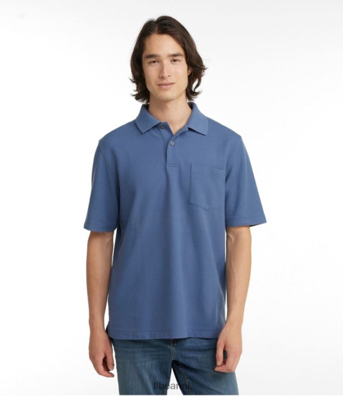 L.L.Bean x Double L Heren premium poloshirt wit kleding VT0647288 - Image 2