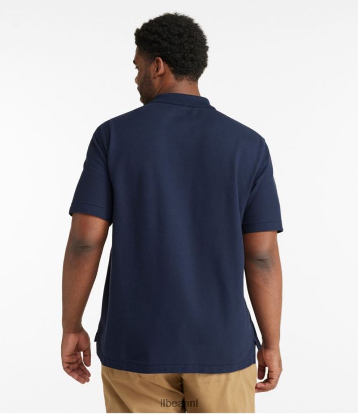 L.L.Bean x Double L Heren premium poloshirt wit kleding VT0647288 - Image 5