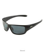 L.L.Bean x Double L unisex gepolariseerde zonnebril mat zwart/rook accessoires voor buiten VT0643382